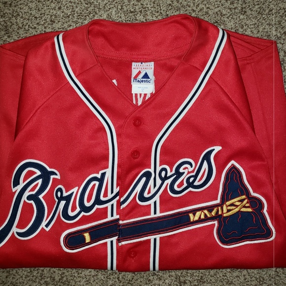 Chipper Jones - Atlanta Braves XL jersey!  ⚾⚾⚾ - Picture 4 of 6